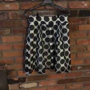 🖤🤍 Full polka dot skirt from The Limited